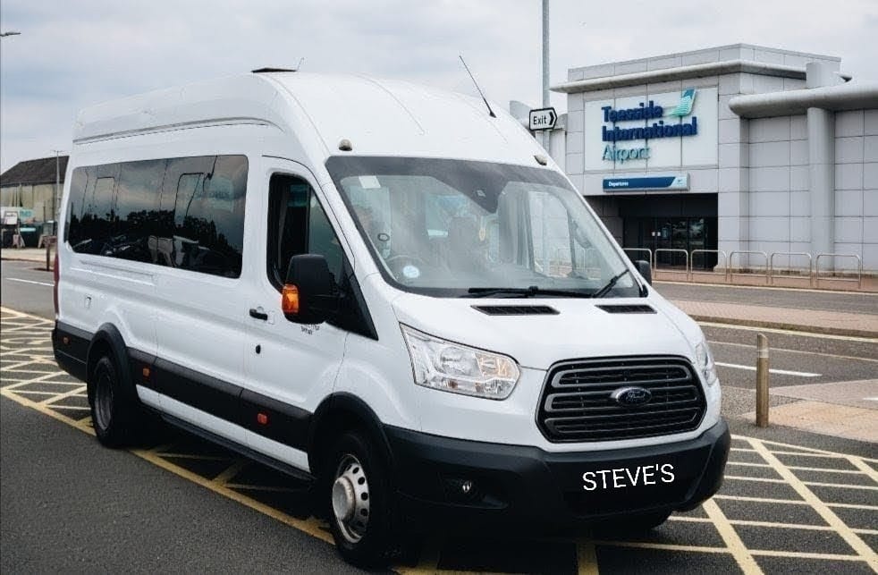 Steve's Minibus — private hire vehicle based in Skelmersdale, West Lancashire